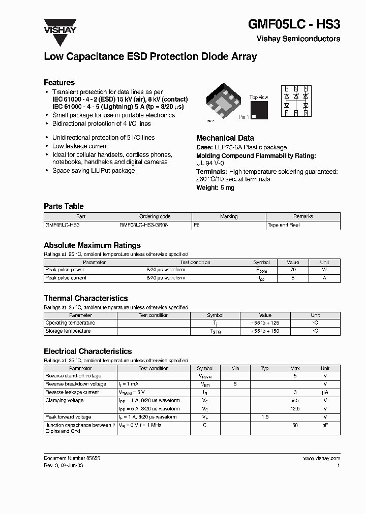 GMF05LC-HS3_5617869.PDF Datasheet