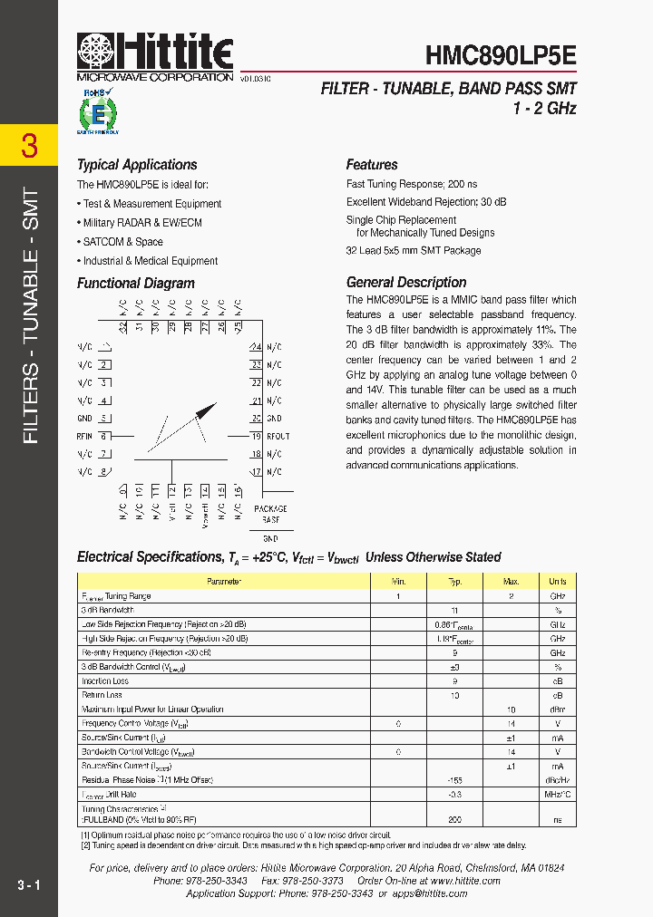 HMC890LP5E1007_5618157.PDF Datasheet