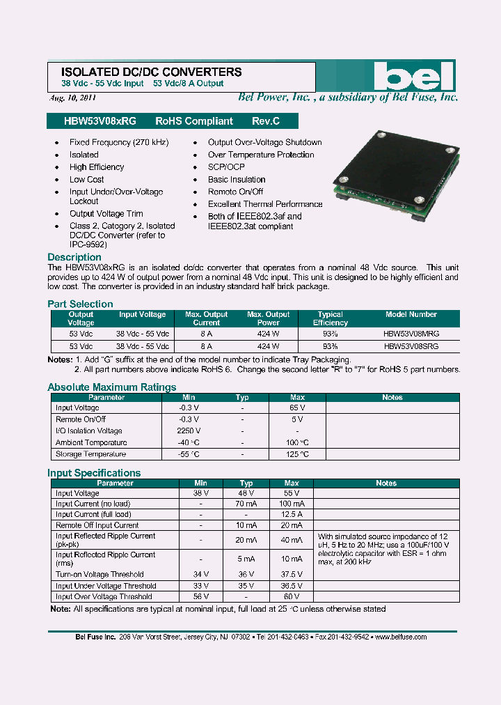 HBW53V08SRG_5618527.PDF Datasheet