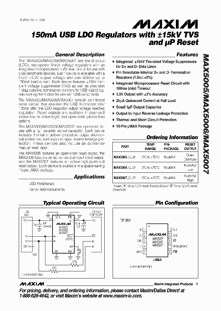 MAX5007_5619511.PDF Datasheet