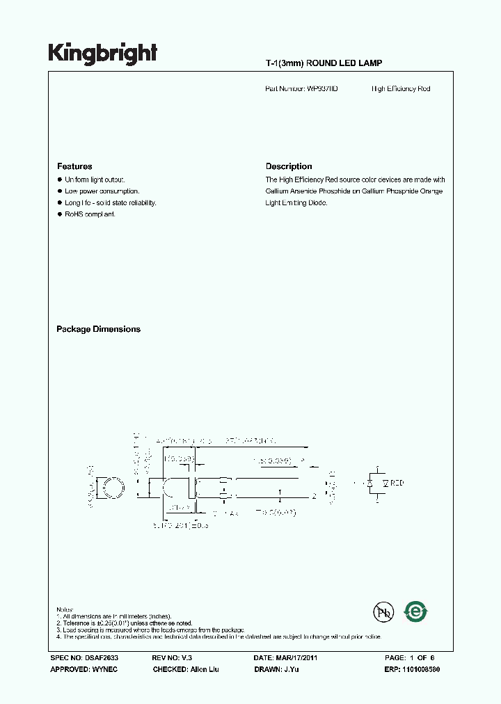WP937IID11_5619082.PDF Datasheet