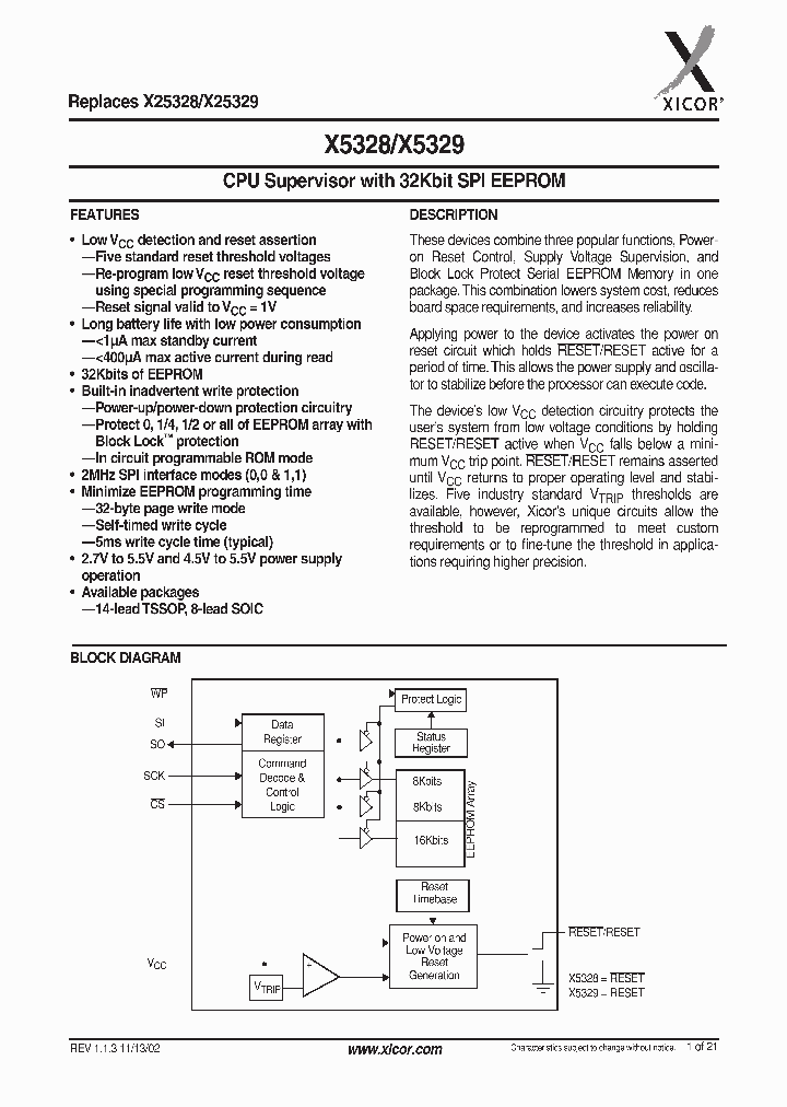 X5329_5619226.PDF Datasheet
