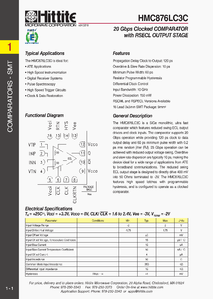 HMC876LC3C10_5620661.PDF Datasheet