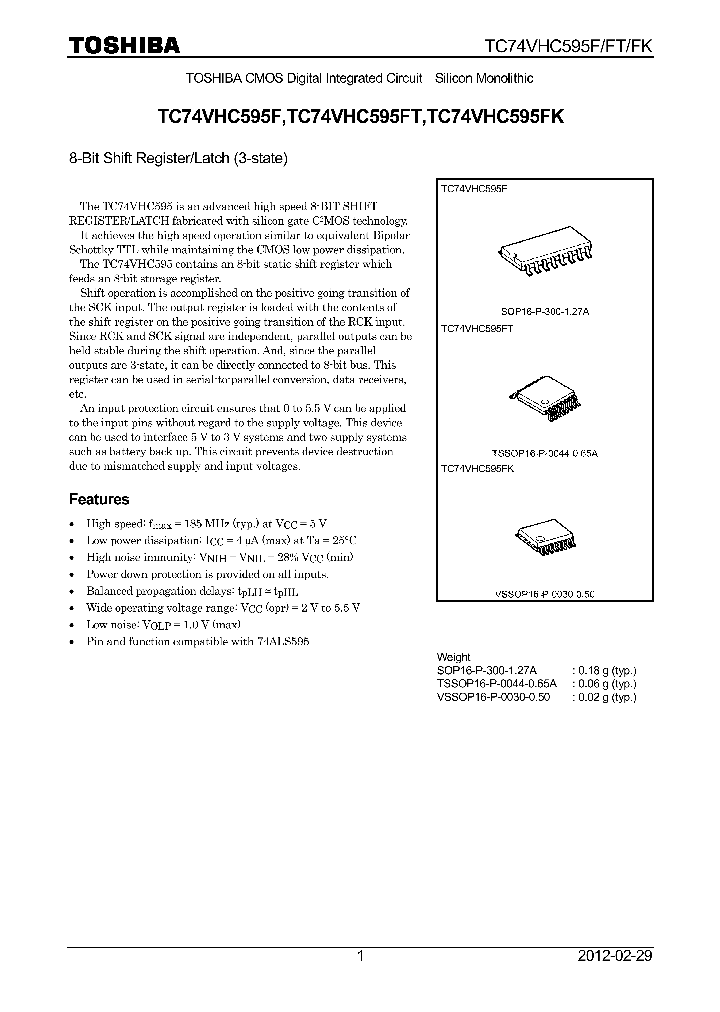 TC74VHC595FK12_5620943.PDF Datasheet