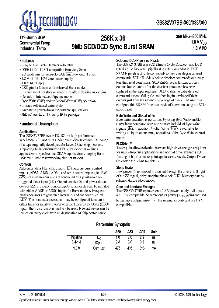 GS882V37B_5621679.PDF Datasheet