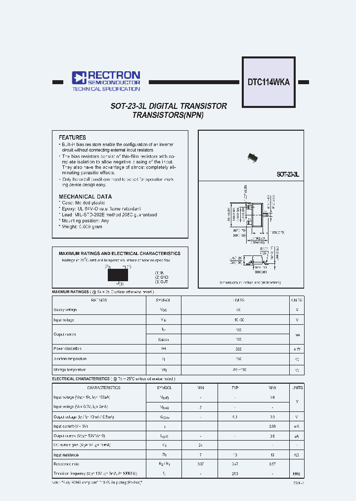 DTC114WKA_5622350.PDF Datasheet
