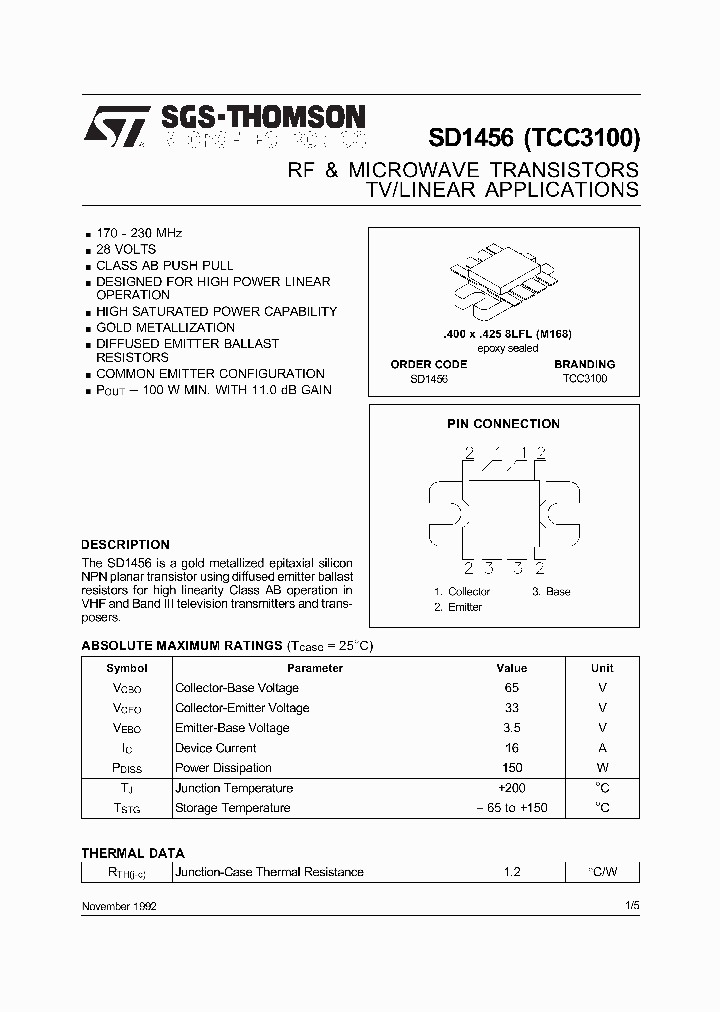 TCC3100_5623742.PDF Datasheet