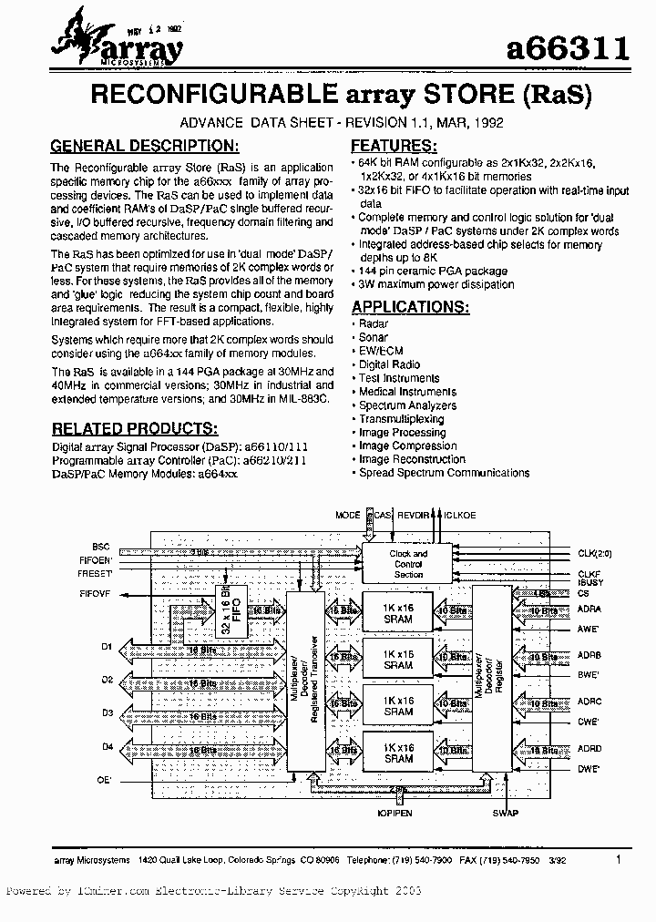 A66311BMG_5623882.PDF Datasheet