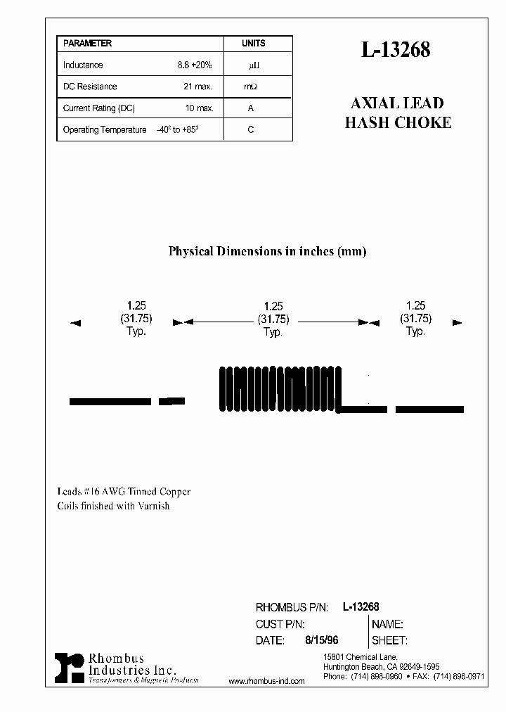 L-13268_5624345.PDF Datasheet