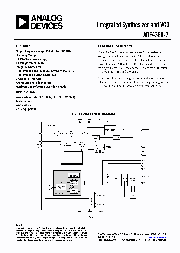 ADF4360-7BCPRL7_5624476.PDF Datasheet
