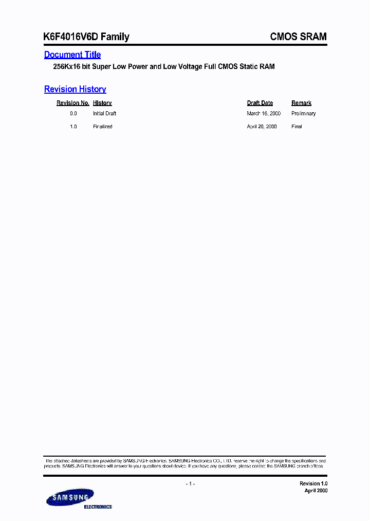 K6F4016V6DFAMILY_5624556.PDF Datasheet