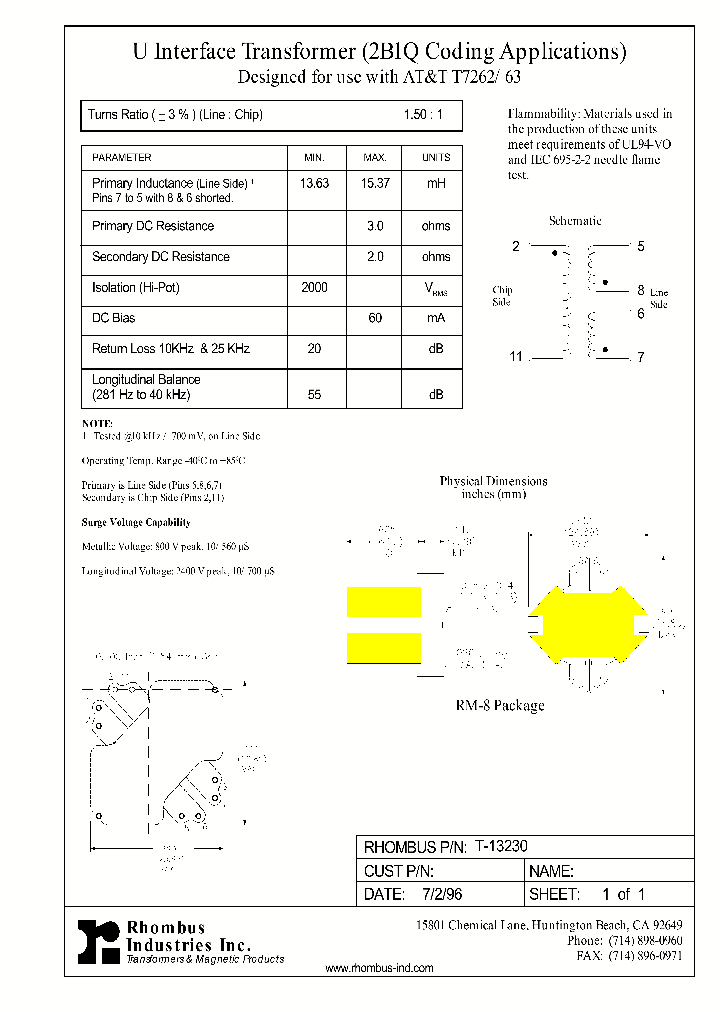 T-13230_5624526.PDF Datasheet