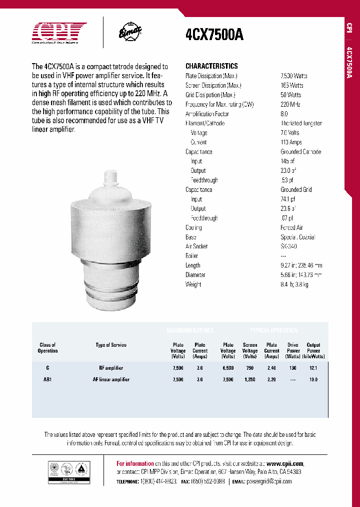 4CX7500A_5626890.PDF Datasheet
