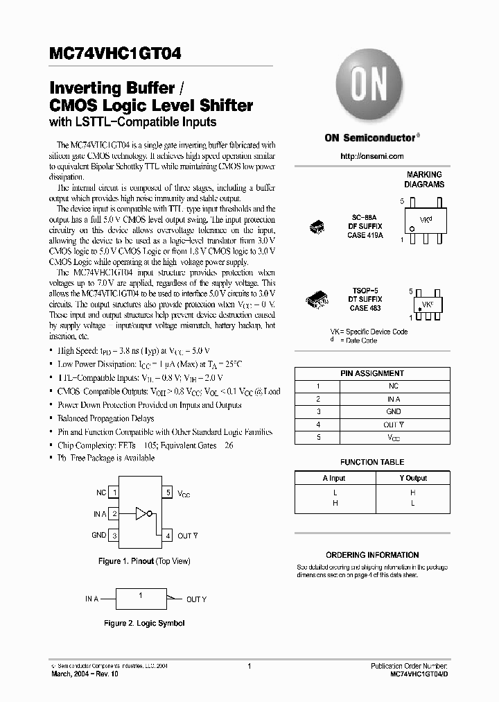 MC74VHC1GT04_5629527.PDF Datasheet