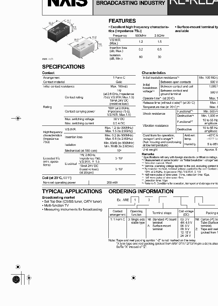 ARE13A03_5635276.PDF Datasheet