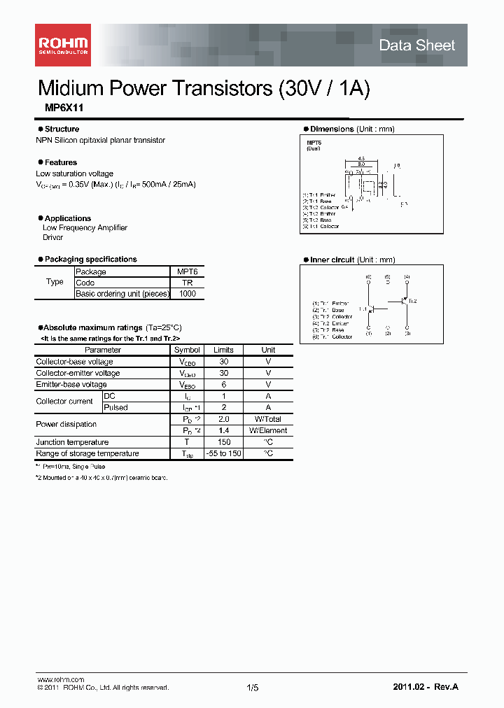 MP6X11_5639409.PDF Datasheet