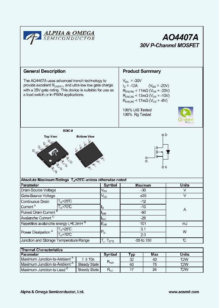 AO4407A10_5639401.PDF Datasheet