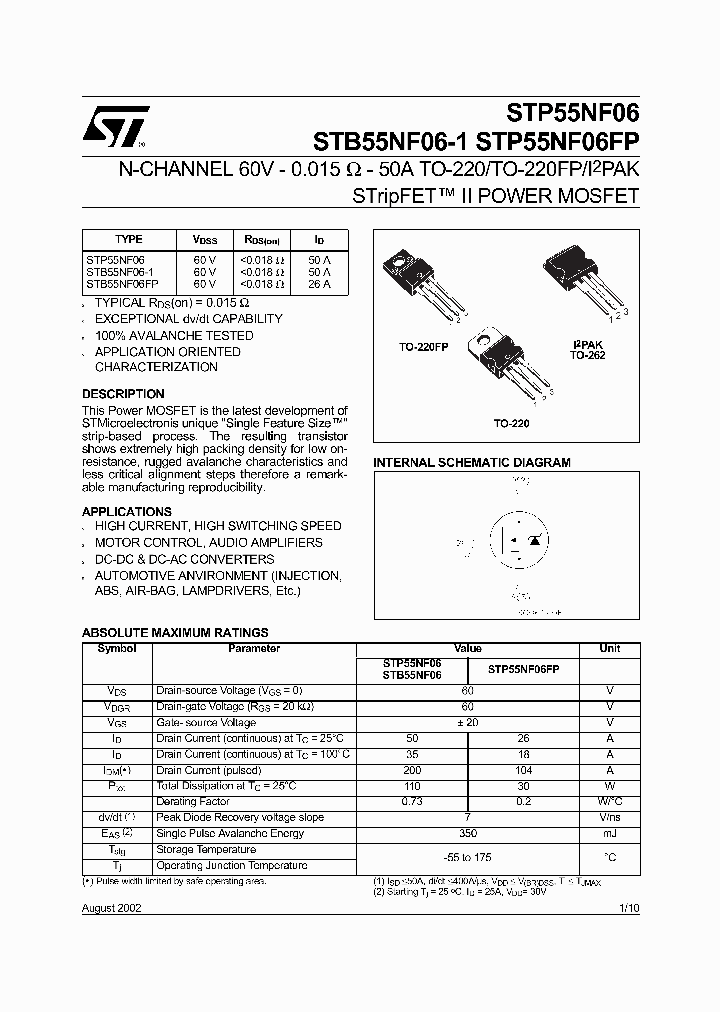 STP55NF06FP_5639910.PDF Datasheet