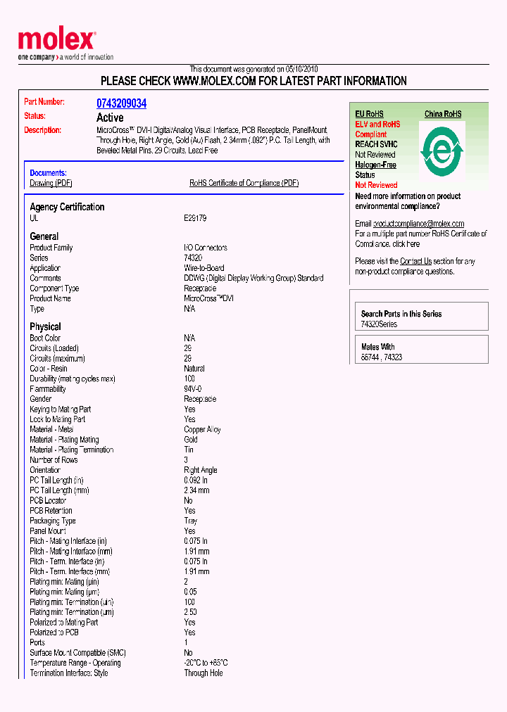 74320-9034_5634555.PDF Datasheet
