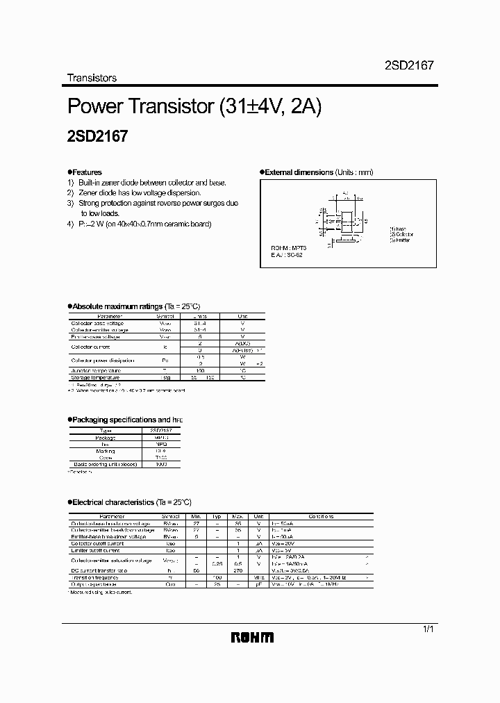 2SD2167_5631381.PDF Datasheet