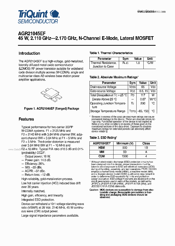 AGR21045EF_5640596.PDF Datasheet