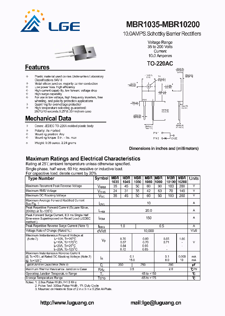 MBR10200_5641076.PDF Datasheet