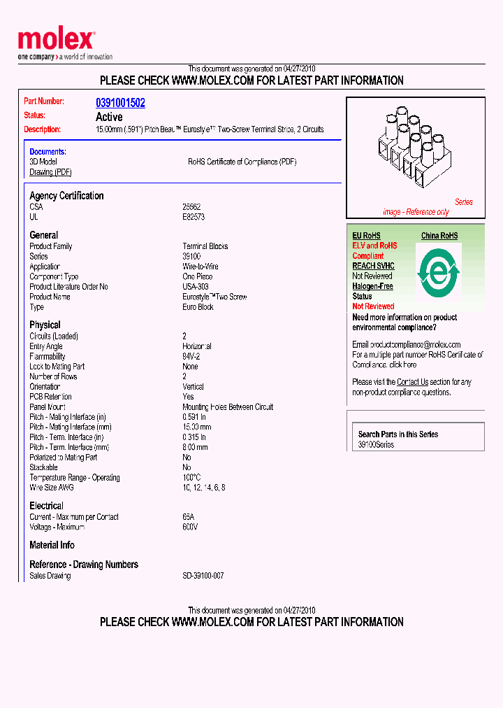 391001502_5642158.PDF Datasheet