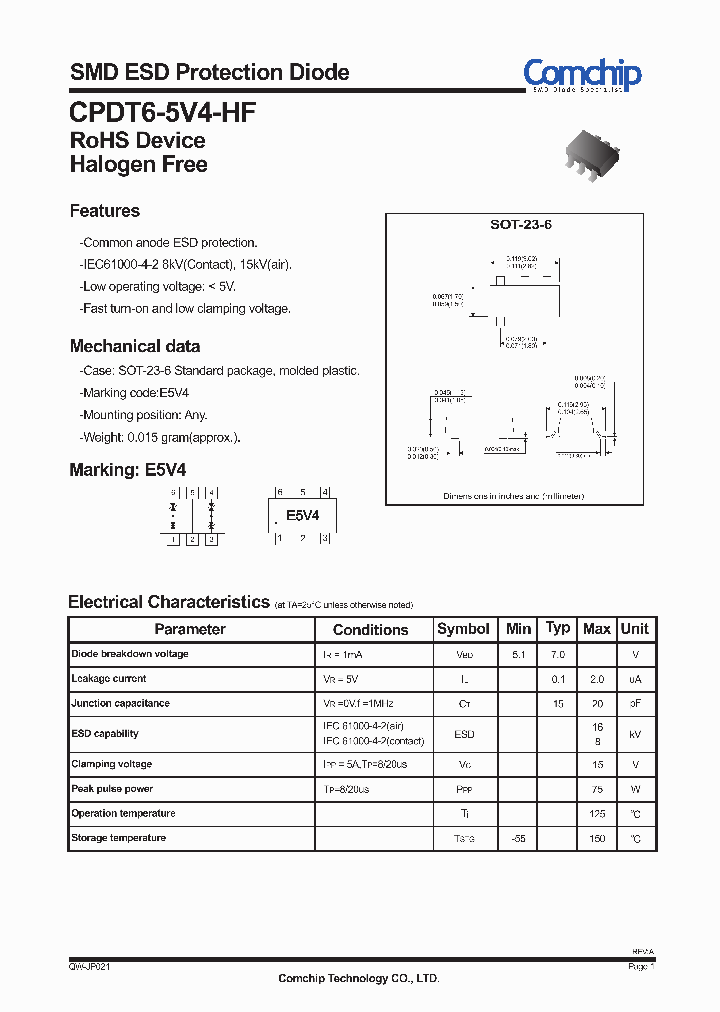 CPDT6-5V4-HF_5643202.PDF Datasheet
