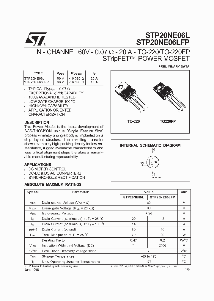 STP20NE06LFP_5638170.PDF Datasheet