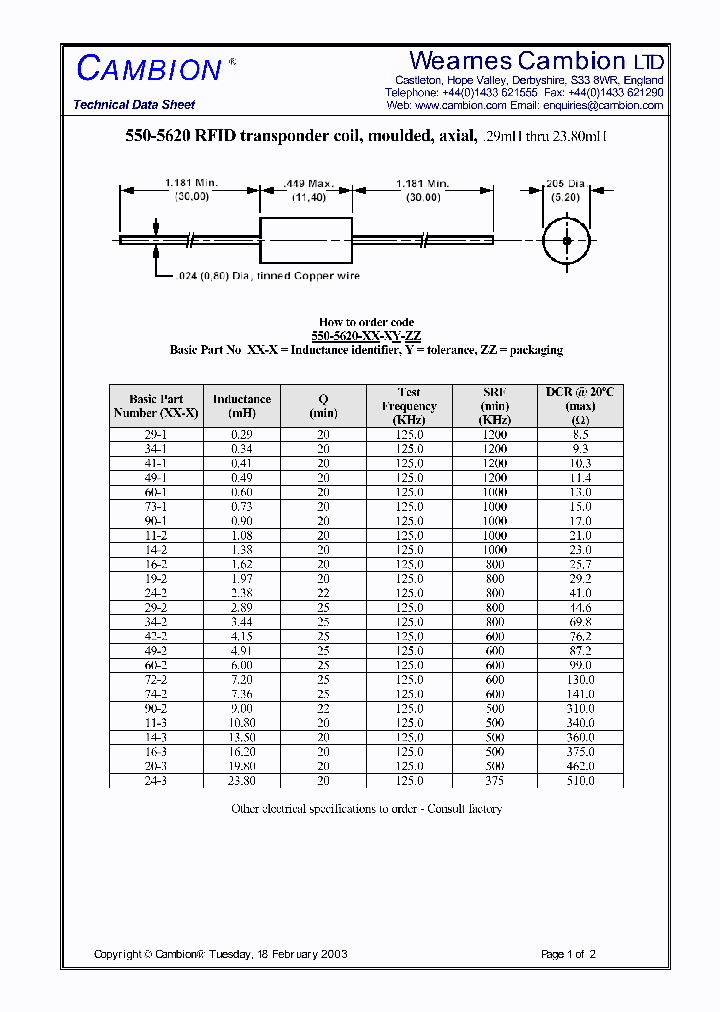 550-5620_5643797.PDF Datasheet