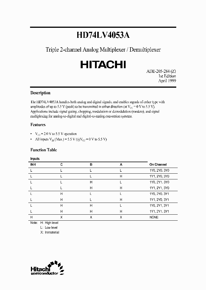 HD74LV4053A_5644416.PDF Datasheet