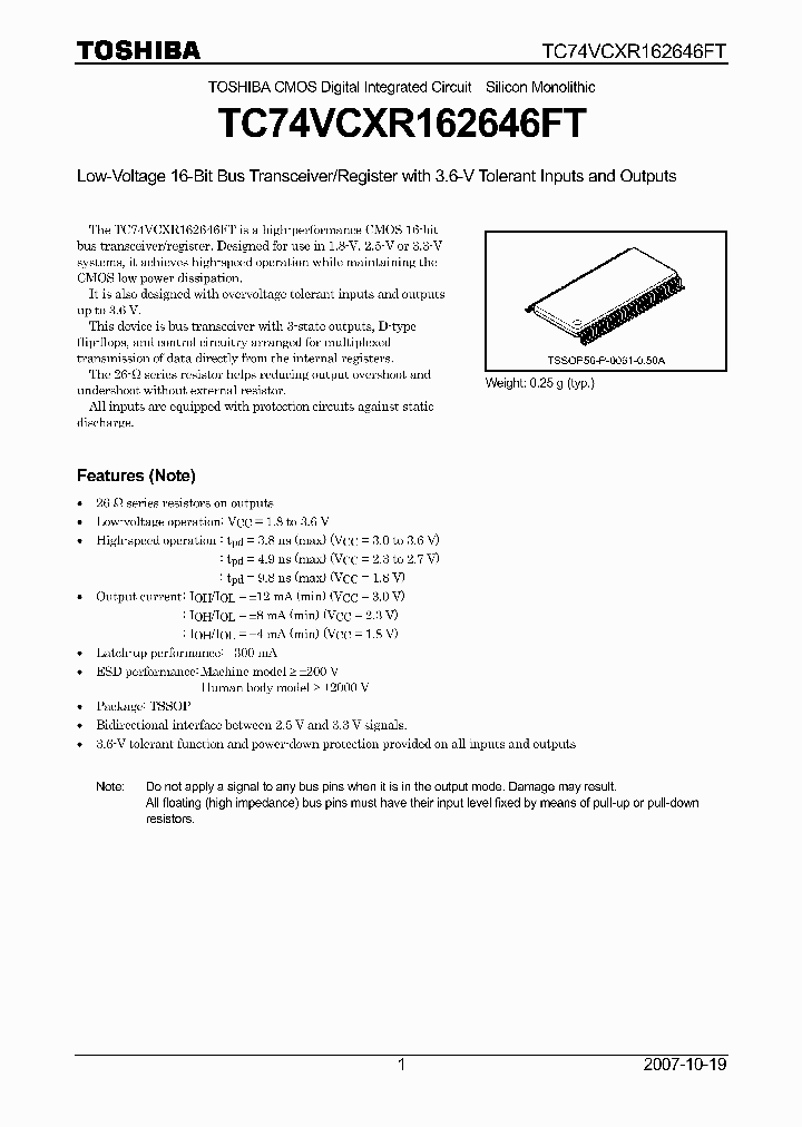 TC74VCXR162646FT_5644123.PDF Datasheet