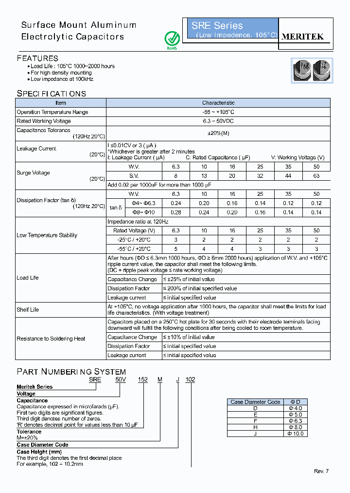 SRE50V152MH102_5644529.PDF Datasheet