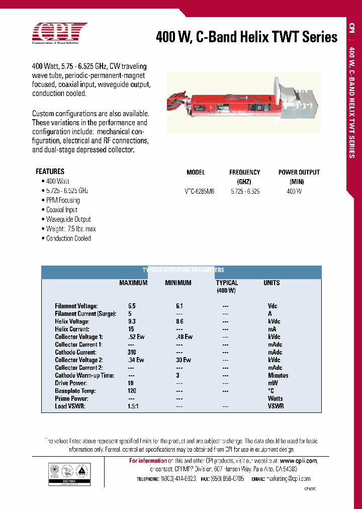 VTC-6265M6_5645668.PDF Datasheet