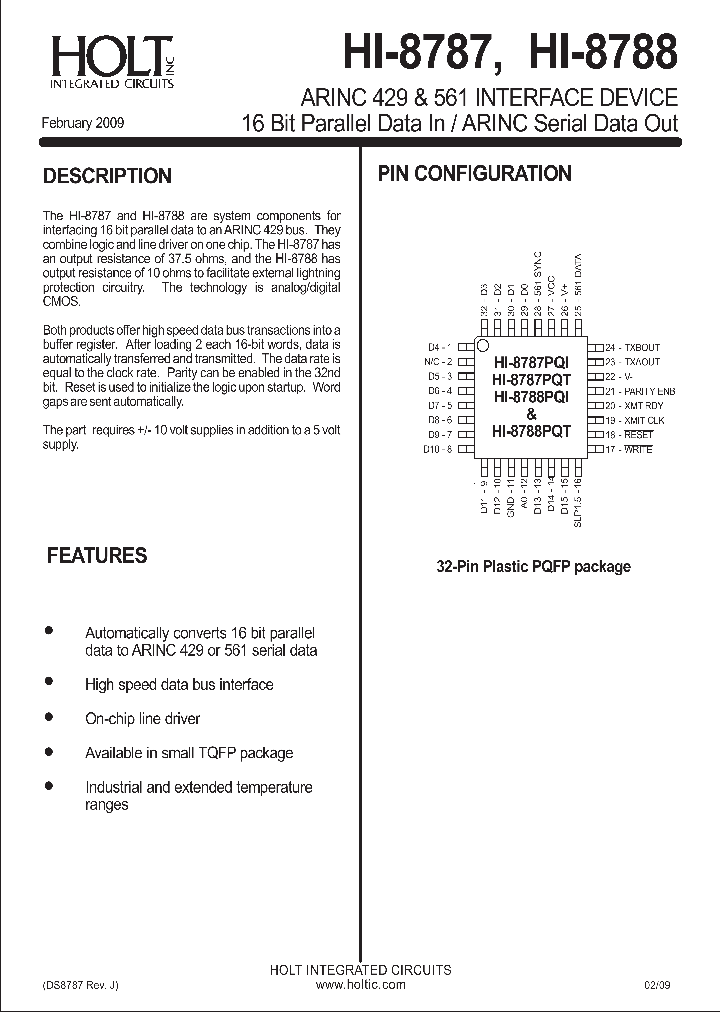 HI-8788PQIF_5644996.PDF Datasheet