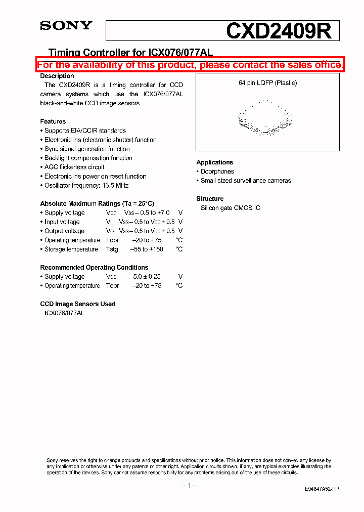CXD2409R_5647965.PDF Datasheet