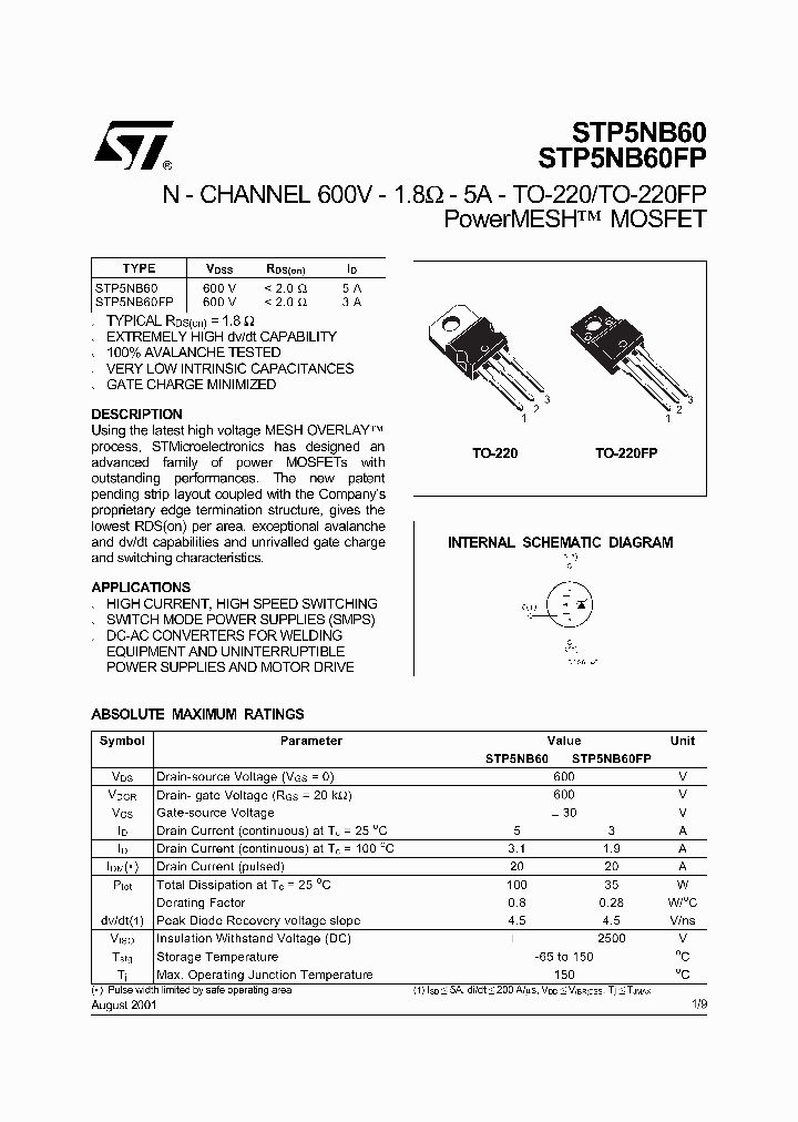 STP5NB60_5648055.PDF Datasheet