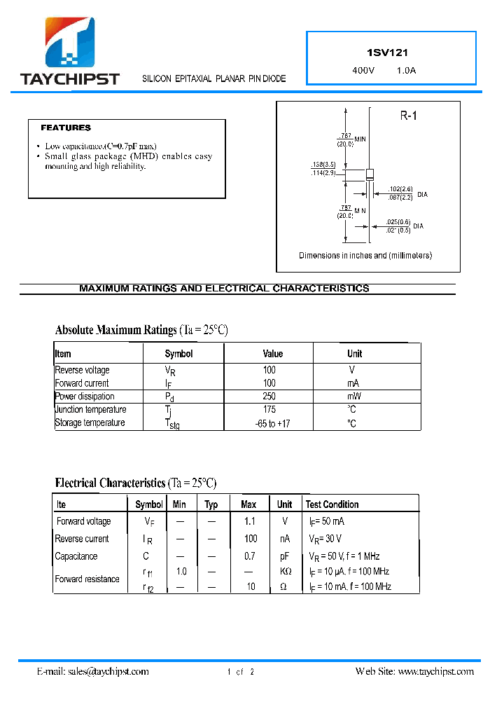 1SV121_5648734.PDF Datasheet