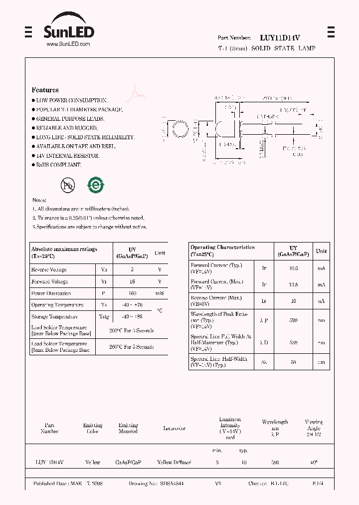 LUY11D14V_5649229.PDF Datasheet