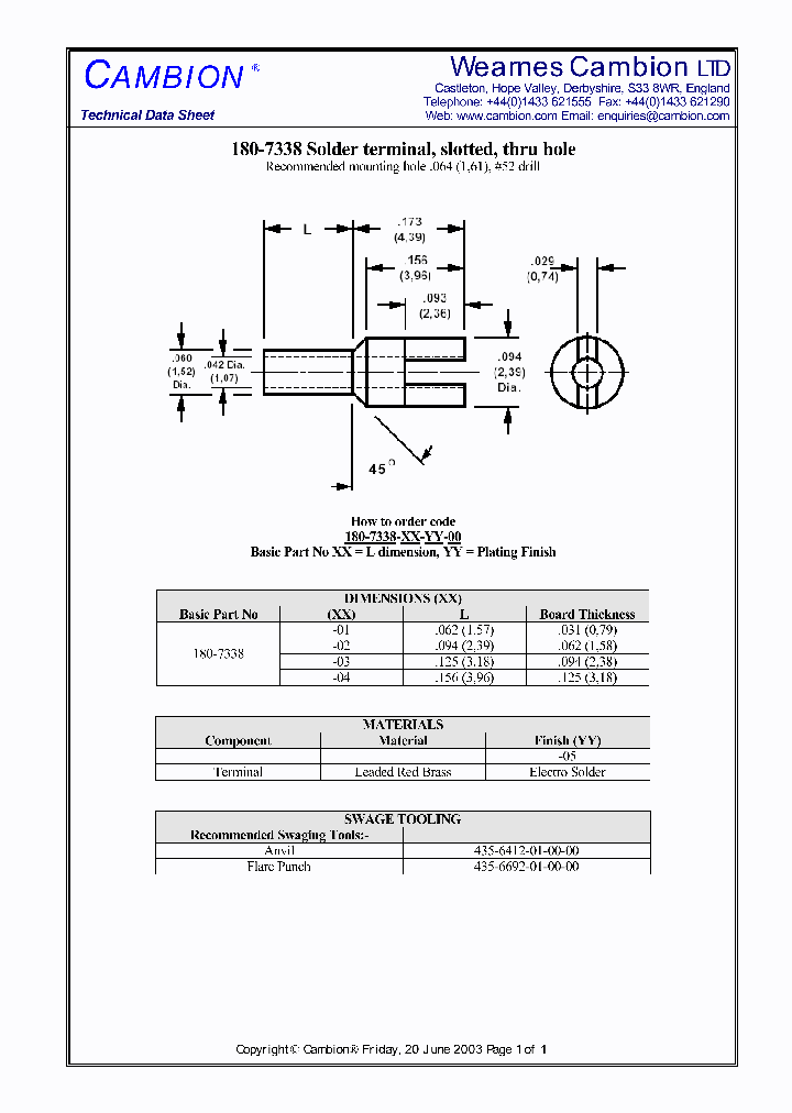180-7338_5649417.PDF Datasheet