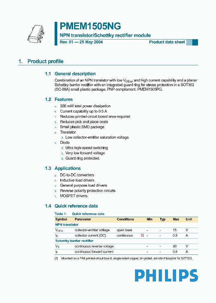 PMEM1505NG_5650450.PDF Datasheet