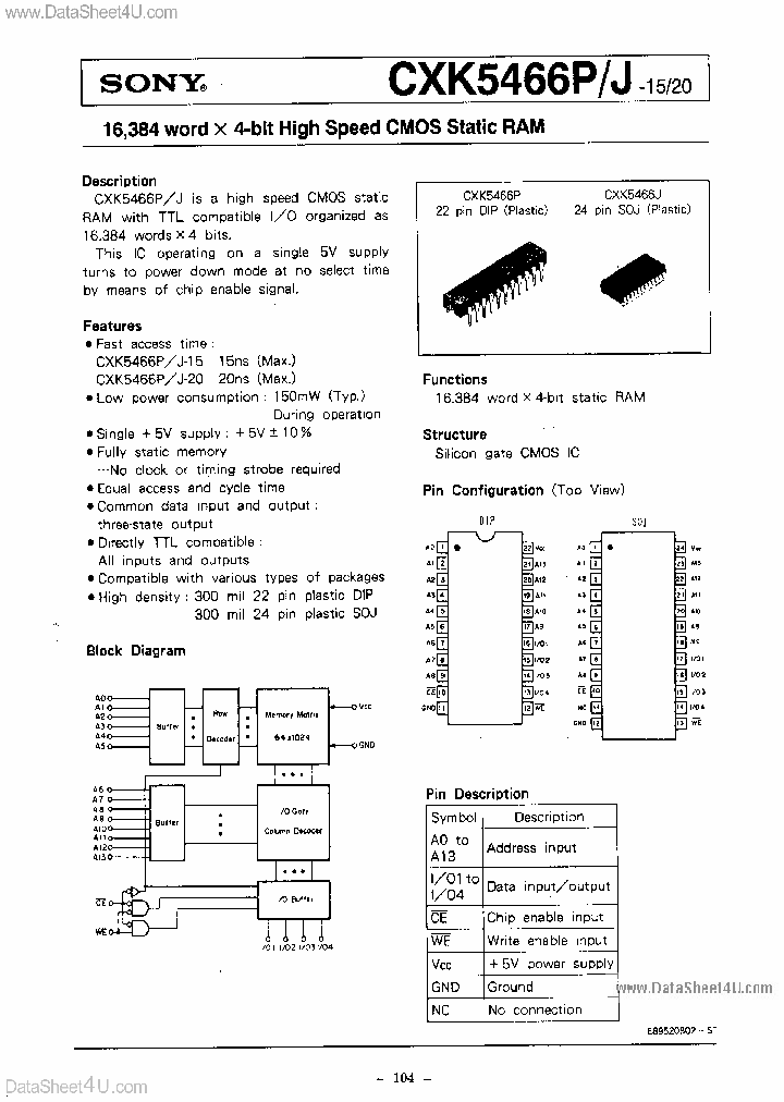 CXK5466J_5653728.PDF Datasheet