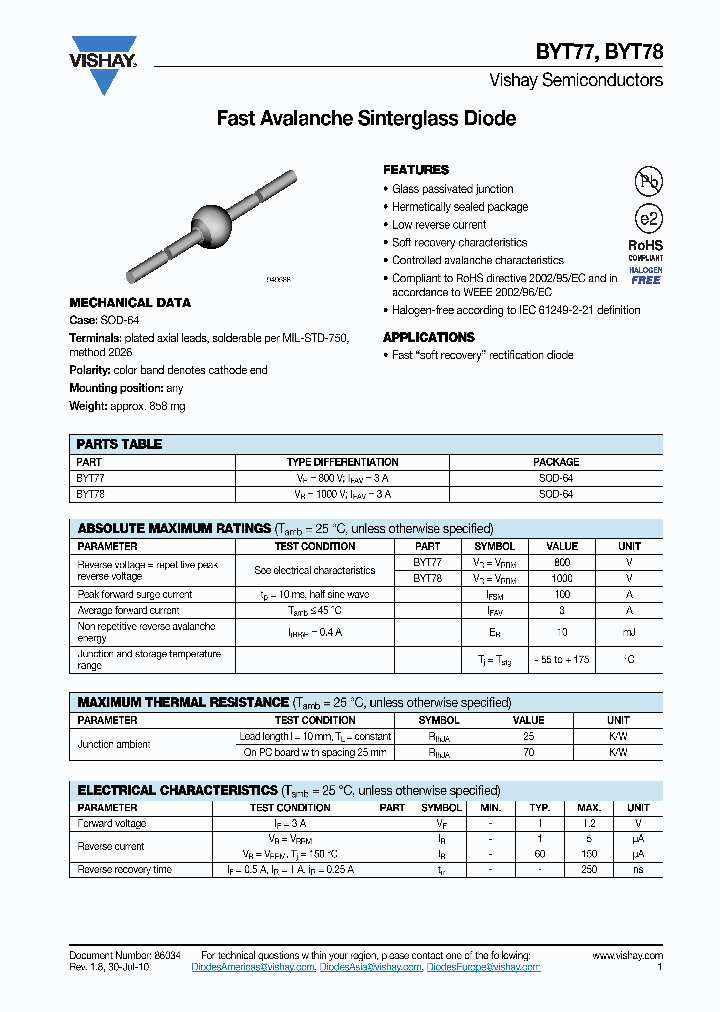BYT78_5653789.PDF Datasheet