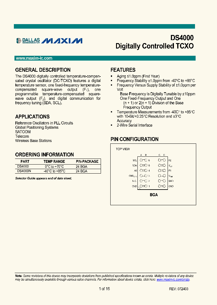 DS4000GWWBGA_5655646.PDF Datasheet