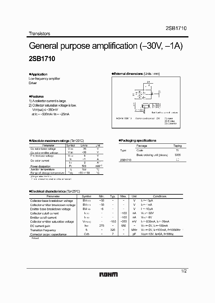 2SB1710_5655599.PDF Datasheet