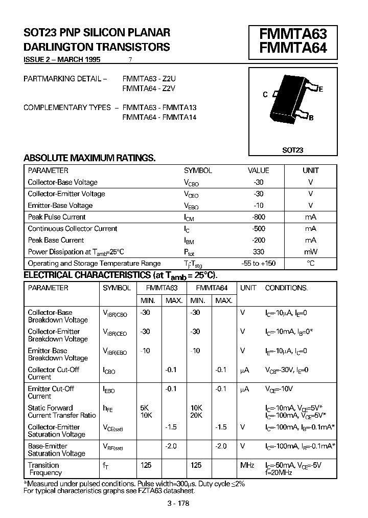 FMMTA63_5656298.PDF Datasheet
