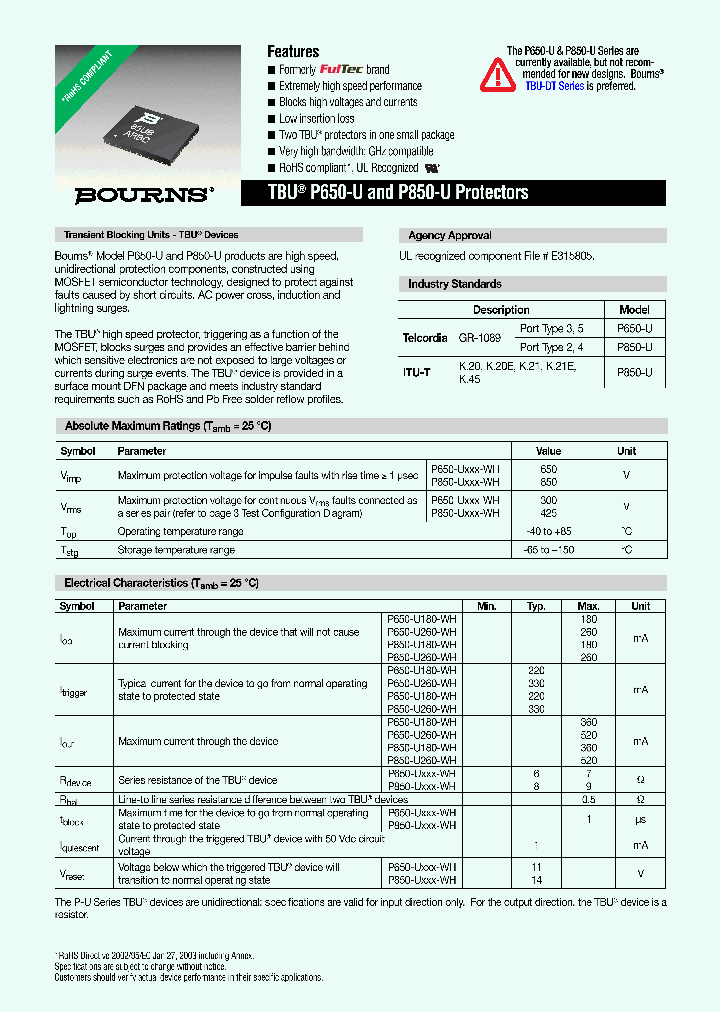 P650-U260-WH_5656795.PDF Datasheet