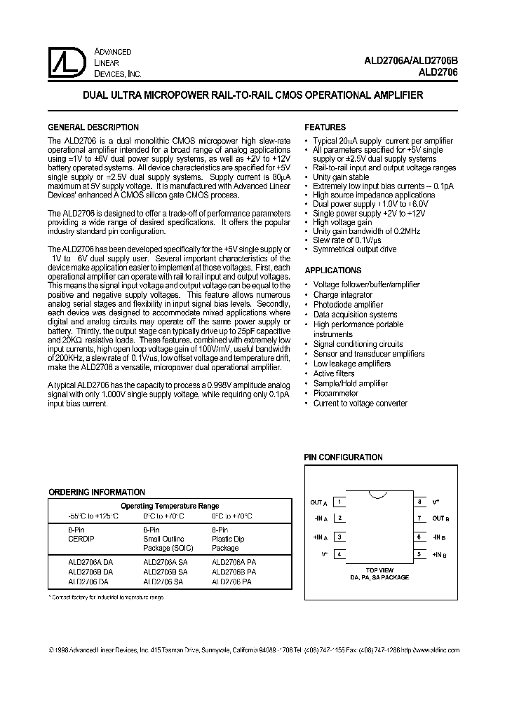 ALD2706PA_5657970.PDF Datasheet