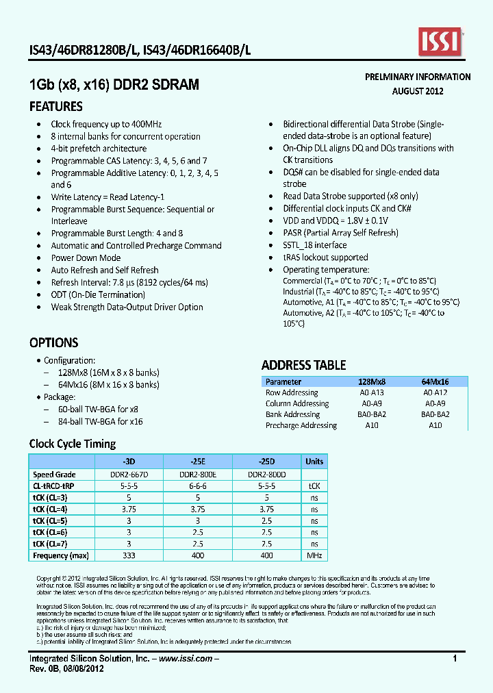 IS43DR81280B_5658566.PDF Datasheet