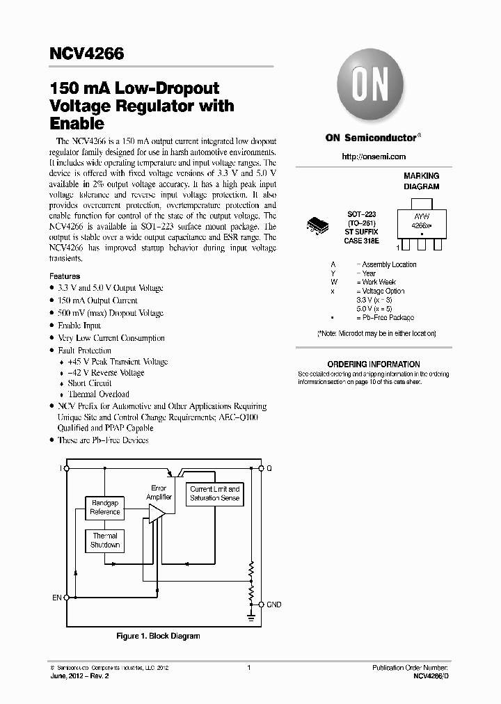 NCV4266ST50T3G_5659588.PDF Datasheet